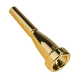Maxbell Trumpet Mouthpiece Smooth Alloy for Professional Players Trumpet Accessories Gold 3C