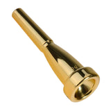 Maxbell Trumpet Mouthpiece Smooth Alloy for Professional Players Trumpet Accessories Gold 5C