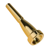 Maxbell Trumpet Mouthpiece Smooth Alloy for Professional Players Trumpet Accessories Gold 5C