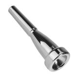 Maxbell Trumpet Mouthpiece Smooth Alloy for Professional Players Trumpet Accessories Silver 3C