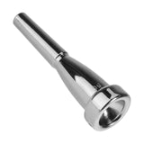 Maxbell Trumpet Mouthpiece Smooth Alloy for Professional Players Trumpet Accessories Silver 5C
