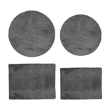 Maxbell Electrical Drum Carpet Multipurpose Drum Rug for Piano Music Studio Practice Circle 1.2m