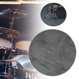 Maxbell Electrical Drum Carpet Multipurpose Drum Rug for Piano Music Studio Practice Circle 1.6m