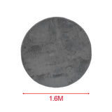 Maxbell Electrical Drum Carpet Multipurpose Drum Rug for Piano Music Studio Practice Circle 1.6m