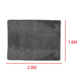 Maxbell Electrical Drum Carpet Multipurpose Drum Rug for Piano Music Studio Practice Rectangle 1.6x2m