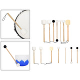 Maxbell 7 Pieces Tibetan Bowl Singing Stick Sound Bowl Mallet for Playing Relaxation