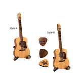 Maxbell Mini Plectrum Container Guitar Pick Box Holder for Electric Guitar Players