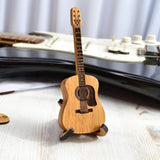 Maxbell Mini Plectrum Container Guitar Pick Box Holder for Electric Guitar Players