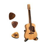 Maxbell Mini Plectrum Container Guitar Pick Box Holder for Electric Guitar Players