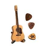 Maxbell Mini Plectrum Container Guitar Pick Box Holder for Electric Guitar Players