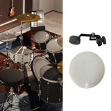 Maxbell Snare Tone Control Drum Pad Silencers with Drum Mute Pad Metal Drum Mute