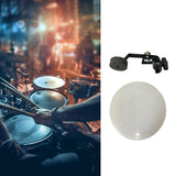 Maxbell Snare Tone Control Drum Pad Silencers with Drum Mute Pad Metal Drum Mute