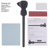 Maxbell Guitar Bow Picasso Bow Plastic Guitar Tuning Guitar Pick for Acoustic Guitar