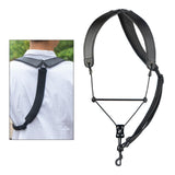 Maxbell Sax Neck Strap Soft Portable Adjustable for Alto Treble Tenor Clarinet Oboes