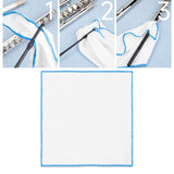 Maxbell Flute Cleaning Rod Professional Flute Care Tool for Sax Clarinet Maintenance Cleaning Cloth