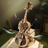 Maxbell 3D Wooden Model Kits Portable Wooden Building Kits for Hotel Desktop Wedding