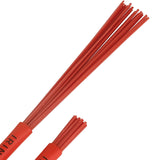 Maxbell Retractable Drum Brushes Professional Durable for Drum Kits Acoustic Drummer Red 35cmx1.5cmx1.5cm
