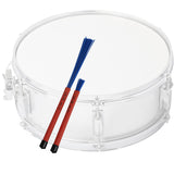 Maxbell Retractable Drum Brushes Professional Durable for Drum Kits Acoustic Drummer Blue 35x1.5cmx1.5cm