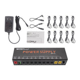 Maxbell Guitar Pedal Power for 18V Guitar Bass Effects Pedal Pedalboard Power Supply