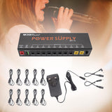 Maxbell Guitar Pedal Power for 18V Guitar Bass Effects Pedal Pedalboard Power Supply