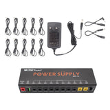 Maxbell Guitar Pedal Power for 18V Guitar Bass Effects Pedal Pedalboard Power Supply