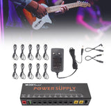 Maxbell Guitar Pedal Power for 18V Guitar Bass Effects Pedal Pedalboard Power Supply
