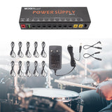 Maxbell Guitar Pedal Power for 18V Guitar Bass Effects Pedal Pedalboard Power Supply