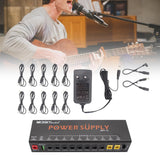 Maxbell Guitar Pedal Power for 18V Guitar Bass Effects Pedal Pedalboard Power Supply
