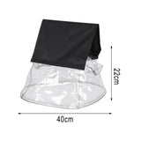 Maxbell LED Par Light Rain Cover Stage Lights Cover for Concert DJ Stage Performance Style C Clear