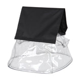 Maxbell LED Par Light Rain Cover Stage Lights Cover for Concert DJ Stage Performance Style C Clear