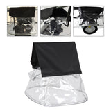 Maxbell LED Par Light Rain Cover Stage Lights Cover for Concert DJ Stage Performance Style C Clear