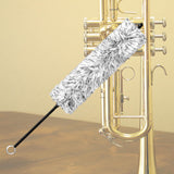 Maxbell Microfiber Soft Clarinet Cleaning Brush for Players Trombone Wind Instrument