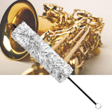 Maxbell Microfiber Soft Clarinet Cleaning Brush for Players Trombone Wind Instrument