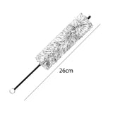 Maxbell Microfiber Soft Clarinet Cleaning Brush for Players Trombone Wind Instrument