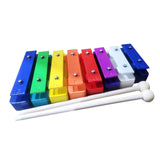 Maxbell Xylophone Gifts Colorful 8 Note Glockenspiel for Kindergarten Preschool Kids