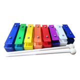 Maxbell Xylophone Gifts Colorful 8 Note Glockenspiel for Kindergarten Preschool Kids