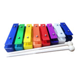 Maxbell Xylophone Gifts Colorful 8 Note Glockenspiel for Kindergarten Preschool Kids