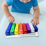 Maxbell Xylophone Gifts Colorful 8 Note Glockenspiel for Kindergarten Preschool Kids