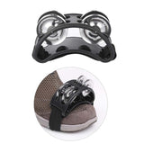 Maxbell Foot Tambourine Percussion Musical Instrument Accessories for Party Concerts