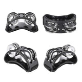 Maxbell Foot Tambourine Percussion Musical Instrument Accessories for Party Concerts