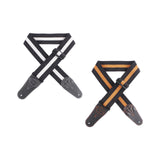 Maxbell Bass Guitar Strap Durable for Bass Guitars Electric Guitar Classical Guitars Black White