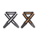 Maxbell Bass Guitar Strap Durable for Bass Guitars Electric Guitar Classical Guitars Black White