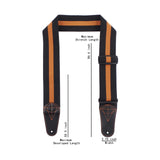 Maxbell Bass Guitar Strap Durable for Bass Guitars Electric Guitar Classical Guitars Black Brown