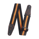 Maxbell Bass Guitar Strap Durable for Bass Guitars Electric Guitar Classical Guitars Black Brown