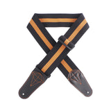 Maxbell Bass Guitar Strap Durable for Bass Guitars Electric Guitar Classical Guitars Black Brown