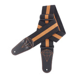 Maxbell Bass Guitar Strap Durable for Bass Guitars Electric Guitar Classical Guitars Black Brown