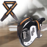 Maxbell Bass Guitar Strap Durable for Bass Guitars Electric Guitar Classical Guitars Black Brown