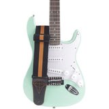 Maxbell Bass Guitar Strap Durable for Bass Guitars Electric Guitar Classical Guitars Black Brown