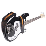 Maxbell Bass Guitar Strap Durable for Bass Guitars Electric Guitar Classical Guitars Black Brown