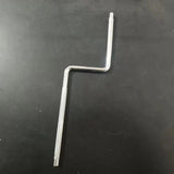 Maxbell Jazz Drum Z Shape Rod Hardware Support Rod Cymbal Arm Percussion Accessories